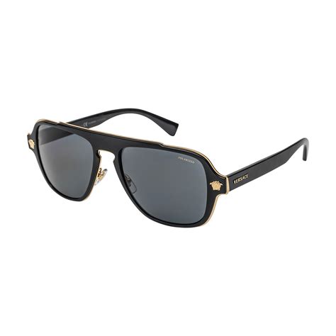 versace rimless sunglasses|versace polarized sunglasses for men.